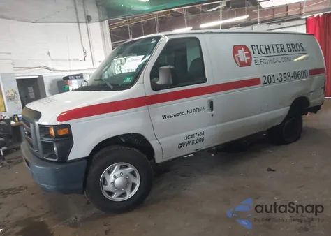 2012 Ford E-250 Commercial from USA, damaged, VIN 1FTNE2EW7CDA31016